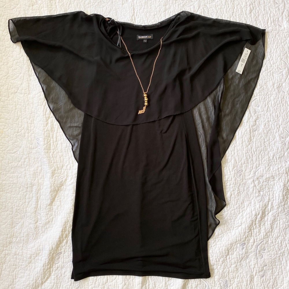 Black glamour nights dress